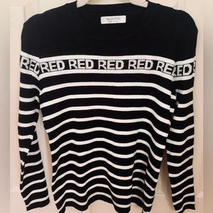 Valentino striped sweater - Black